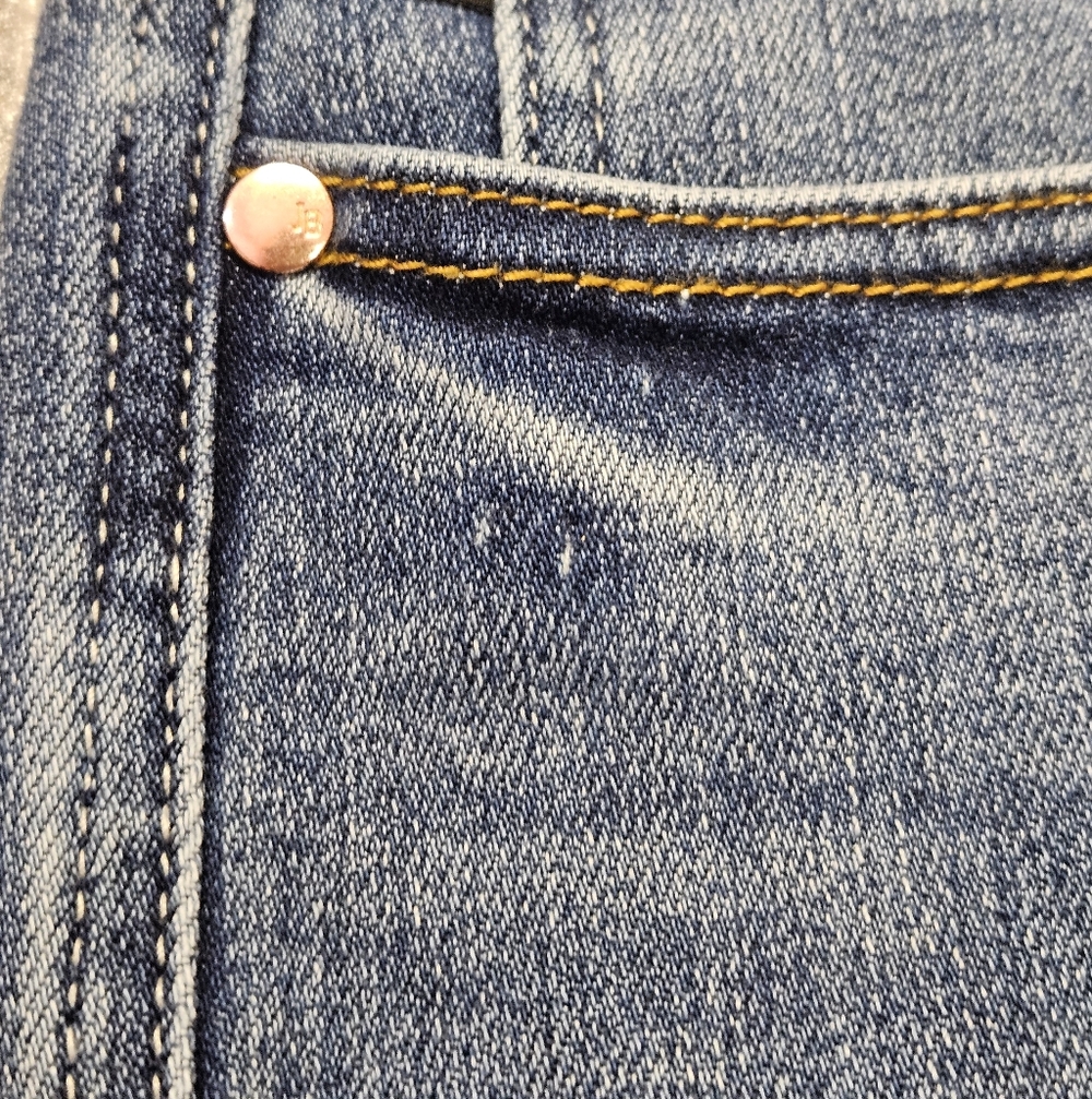 Judy Blue Slim Boot Raw Hem Jeans Size 13/31 - Picture 8 of 8